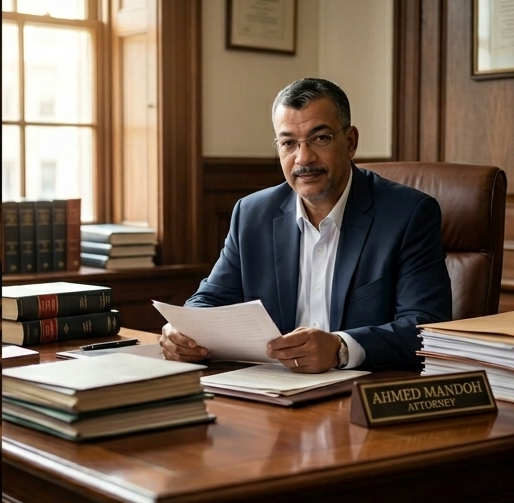 في مكتبه